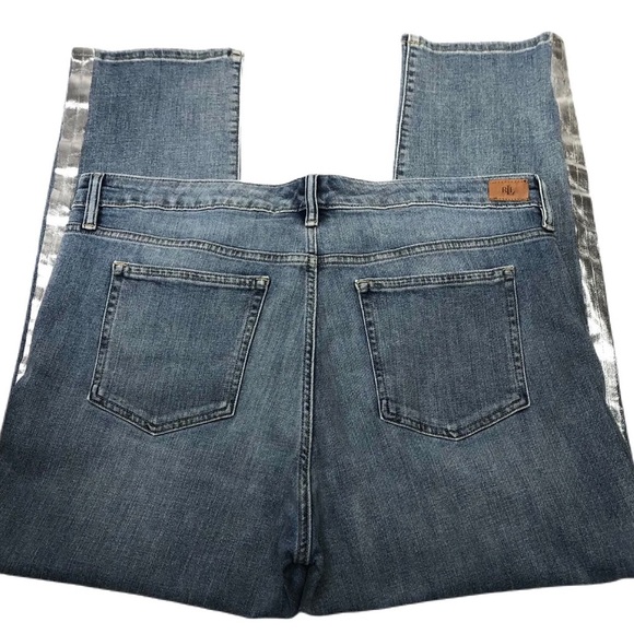 Lauren Ralph Lauren Jeans Silver Detail - Picture 8 of 9